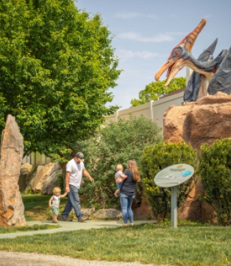 The Dinosaur Place at Nature's Art Village