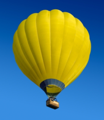 Above Earth's Plane Balloons